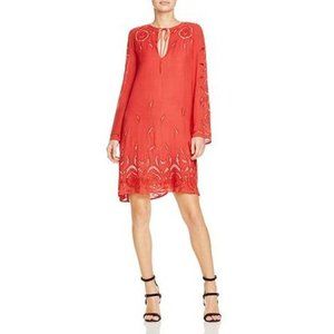 Alice + Olivia Morgana Floral Lace Shift Dress size XS